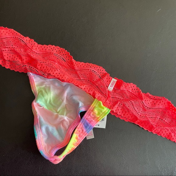 NWT PINK Extra Low Rise Thong - Picture 2 of 3